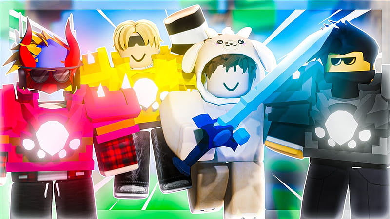 We Tried SURVIVING ZOMBIES in Roblox Bedwars, HD wallpaper