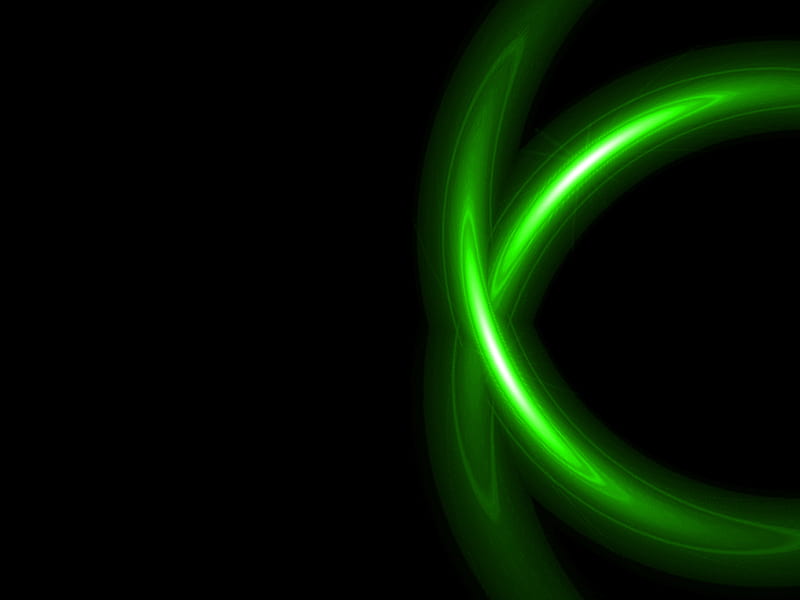 Bond Green, abstract, vortices, HD wallpaper