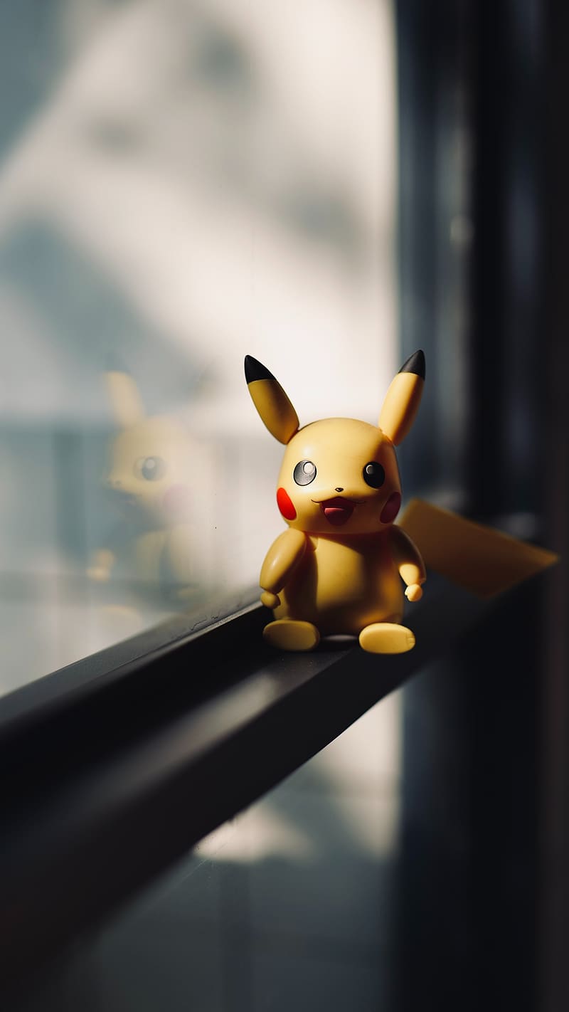 Pikachu, Sitting On Window, HD phone wallpaper | Peakpx