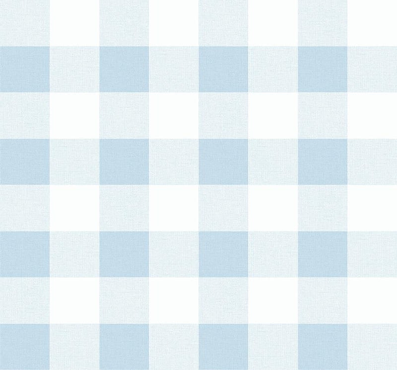 Seabrook Designs Beach House 60.75 Sq Ft Blue Oasis Paper Plaid Unpasted In The Department, Black and Grey Plaid, HD wallpaper