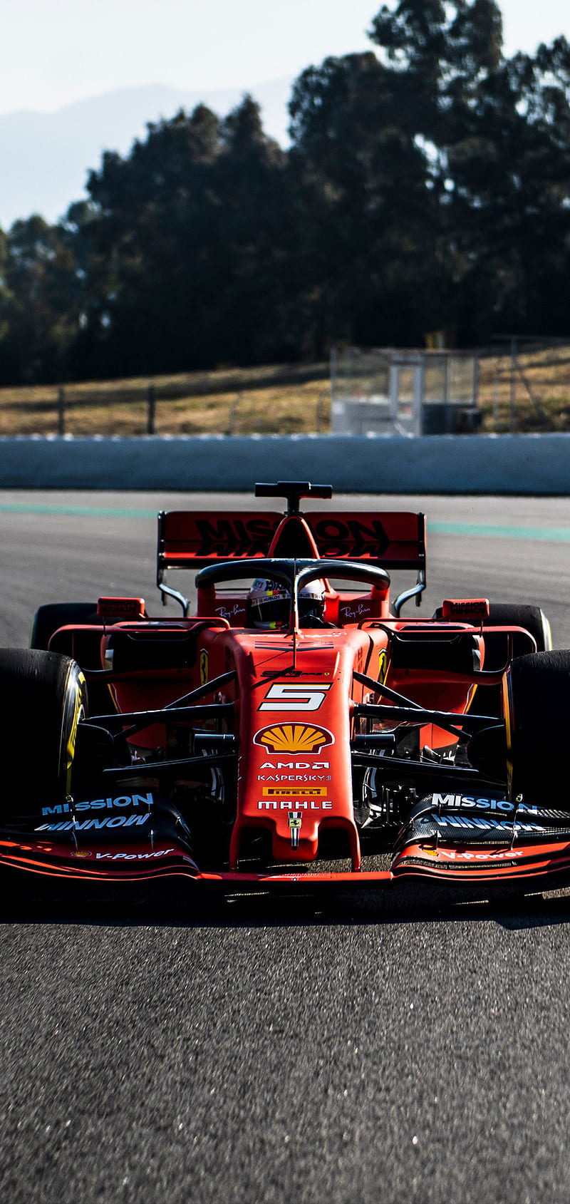Ferrari SF90, f1, ferrari f1, vettel, sebastian vettel, formula 1, motors, racing, formula, one, HD phone wallpaper