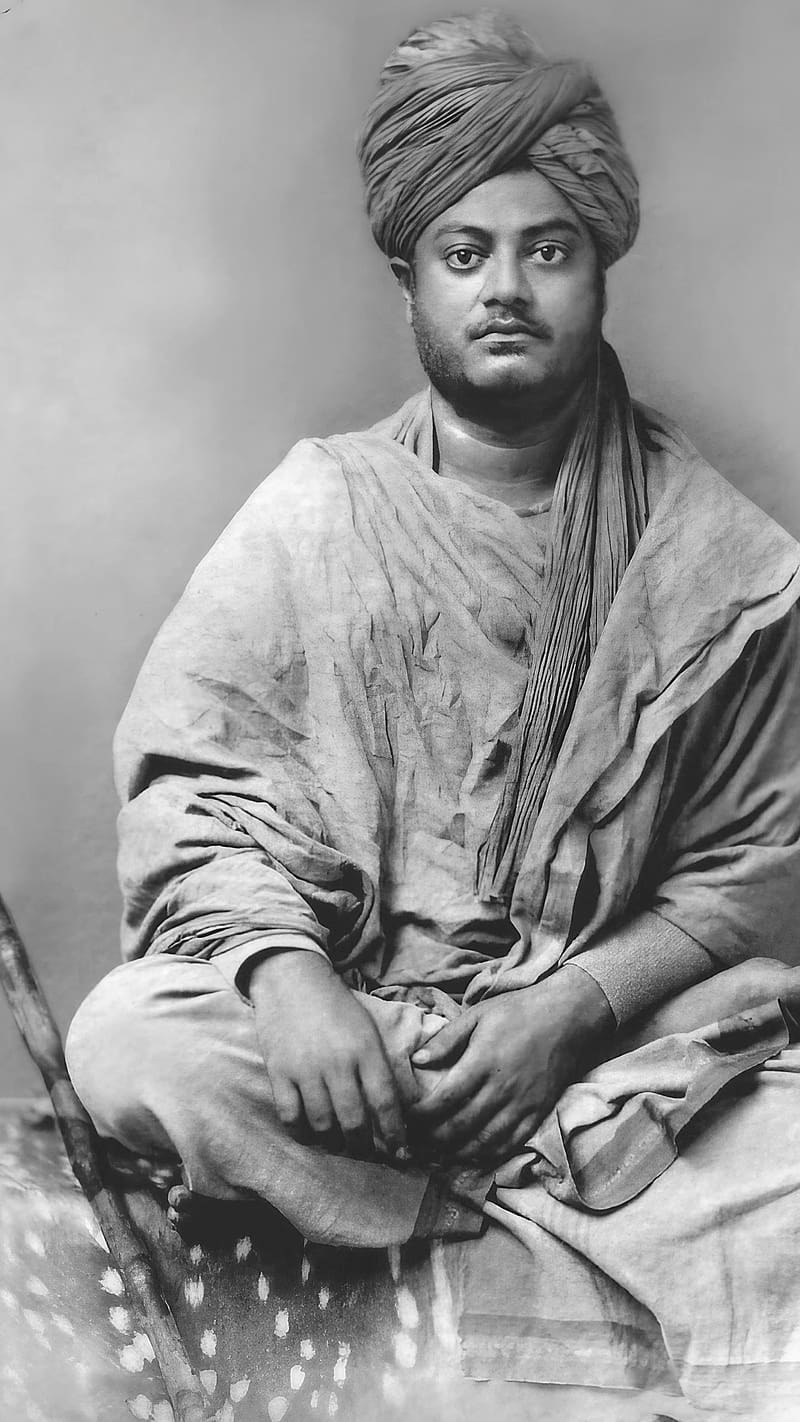 Swami Vivekanand Ka, Indian Philospher, indian philosopher, religious teacher, indian hindu monk, HD phone wallpaper