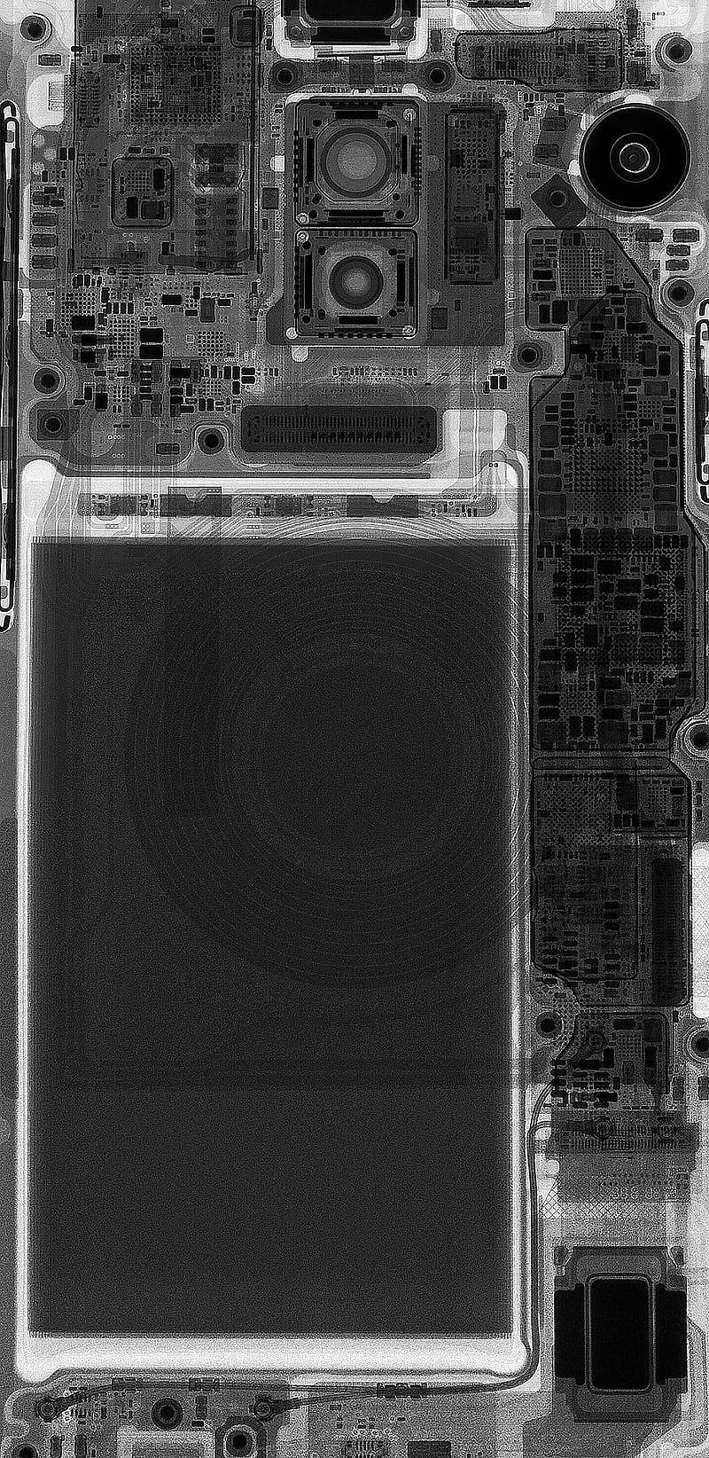 S9 plus X-ray , clear, components, xray, HD phone wallpaper