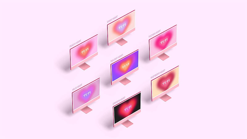 Best Mac Clock for Your Apple Setup, Pink iMac, HD wallpaper | Peakpx