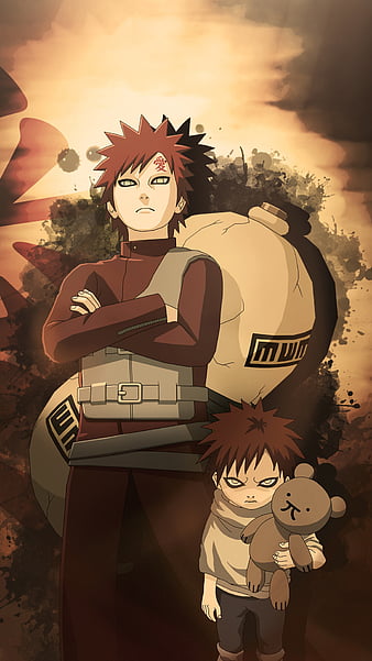 Wallpaper umbrella, character, naruto, sabaku from gaara, ichibi, pran for  mobile and desktop, section сёнэн, resolution 1920x1362 - download