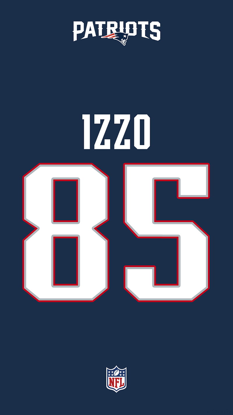 Patriots Izzo, 85, football, izzo, nep, new england, nfl, patriots ...