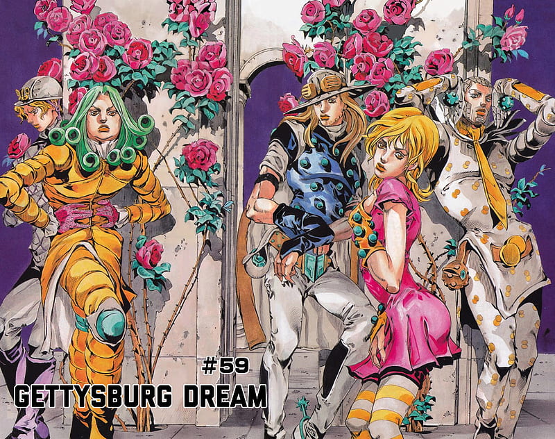 Anime Jojo's Bizarre Adventure HD Wallpaper by IO