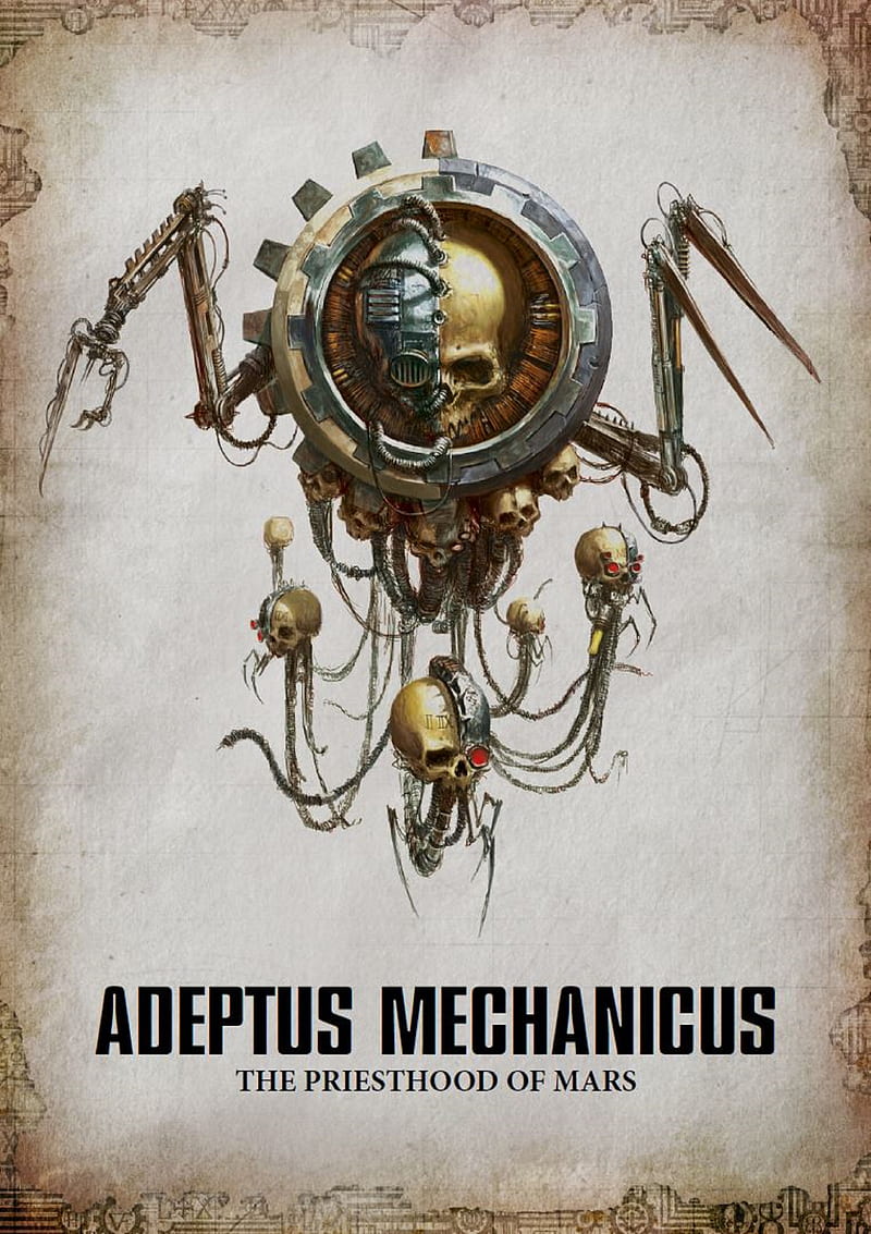 adeptus mechanicus, la maquina, warhammer, HD phone wallpaper
