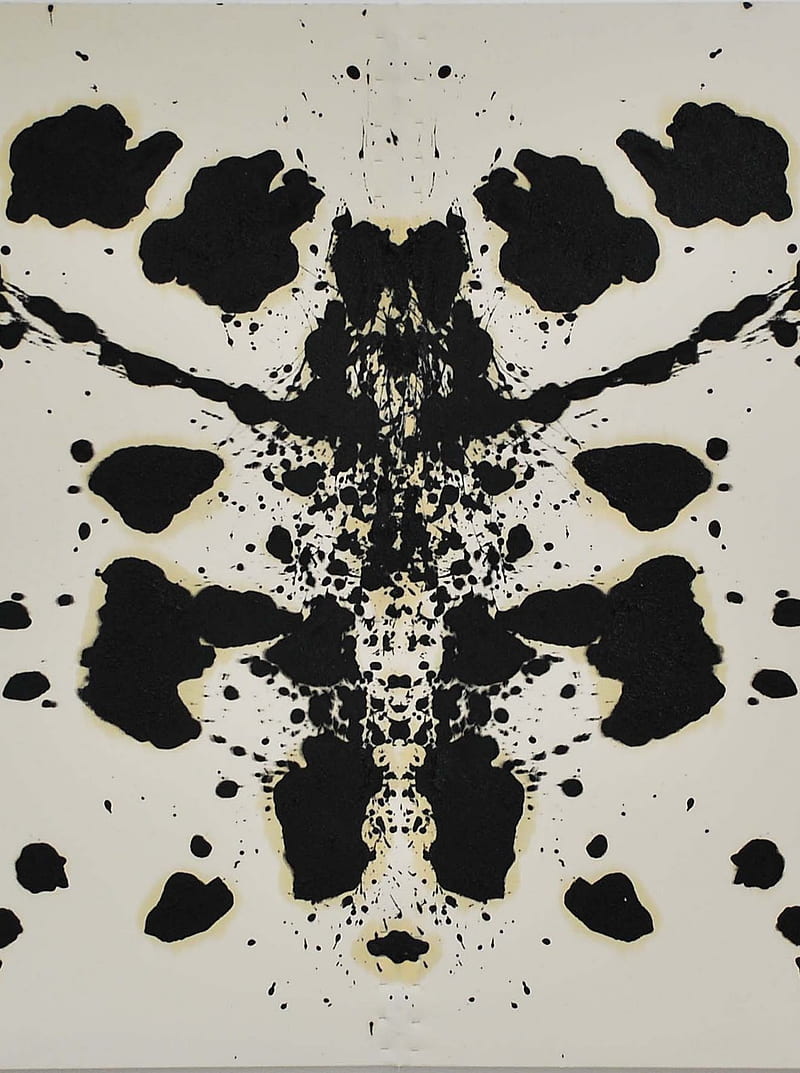 Rorschach, abstract, butterfly, illusions, psychological, test, HD phone wallpaper