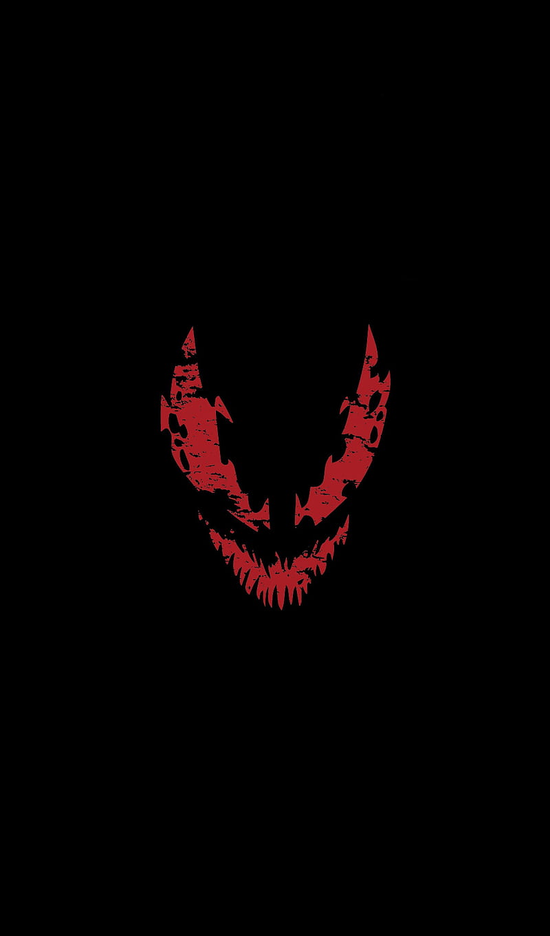 Venom, avengers, black, carnage, logo, marvel, spiderman, theme, venomverse, villain, HD phone wallpaper