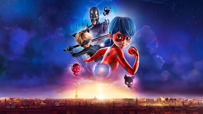 Ladybug And Cat Noir The Movie, ladybug-and-cat-noir-the-movie, 2023-movies, animated-movies, HD wallpaper