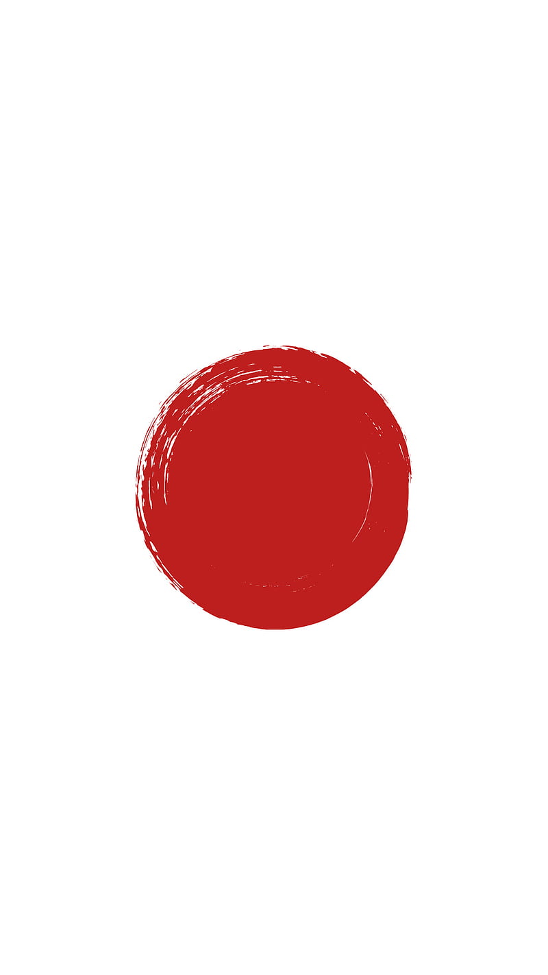 Japanese flag, flag, japan, peace, red, sun, white, HD phone wallpaper