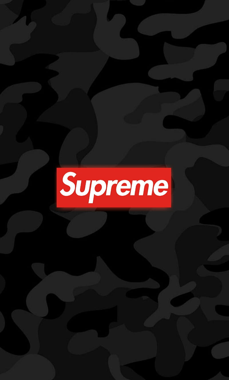 Supreme, black, logo, mix, originals, red, up, HD phone wallpaper | Peakpx