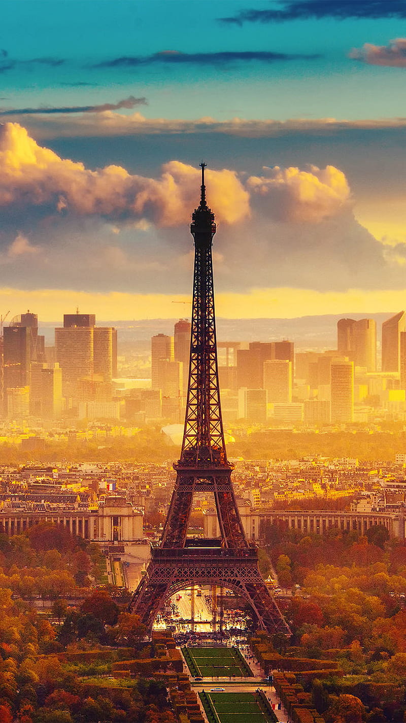 Eiffel Tower, paris, HD phone wallpaper