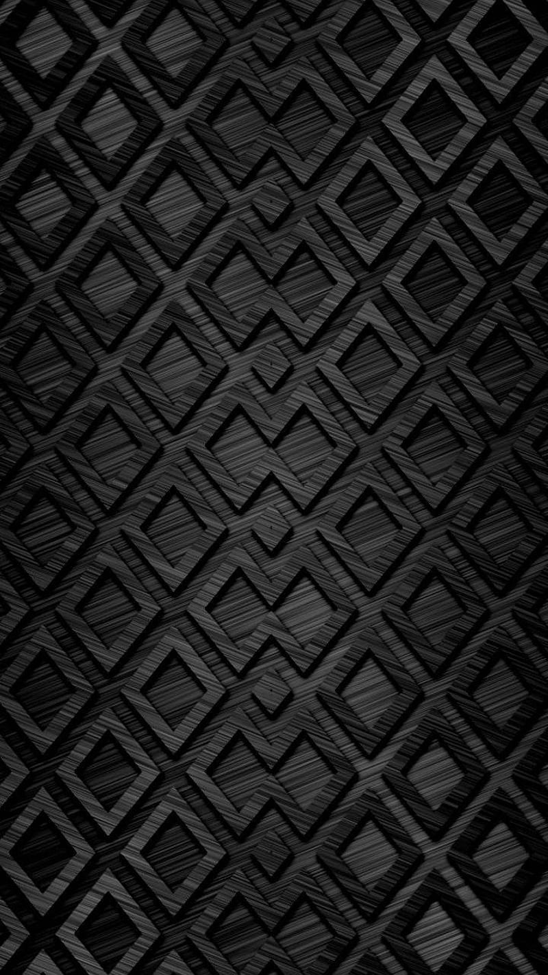 Black Metal, 3d, 929, dark, metallic, pattern, q, texture, HD phone wallpaper