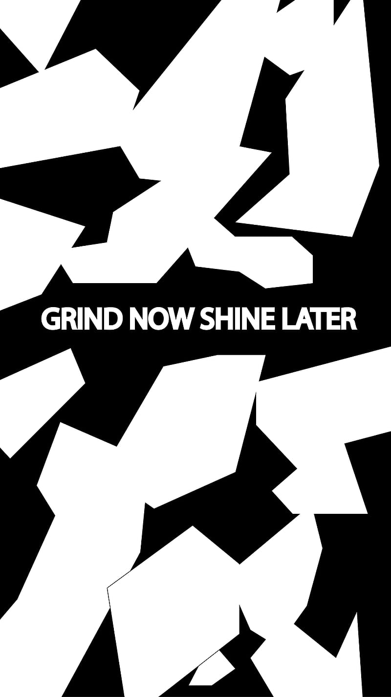 GRIND, black, hard, lifestyle, quote, white, work, HD phone wallpaper