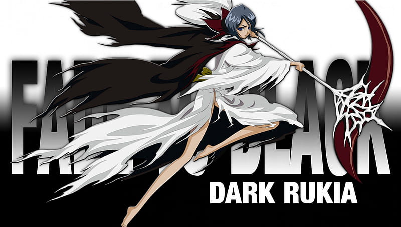 Dark Rukia, Rukia, Kuchiki, Anime, Rukia Kuchiki, Fade To Black, Bleach, HD wallpaper
