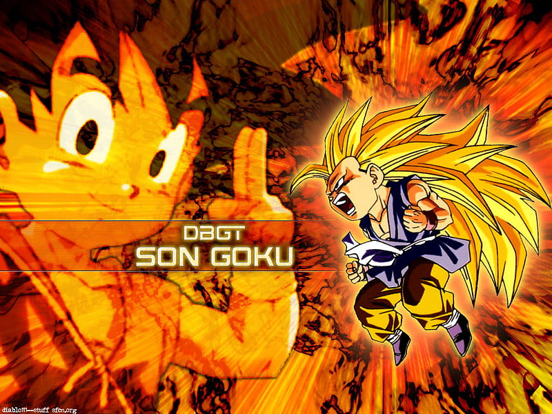 Son Goku, super, goku, 3, saiyan, HD wallpaper