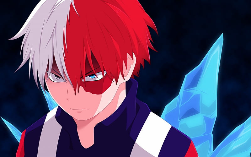 Boku no Hero Academia, Todoroki, Manga, animated series, HD wallpaper