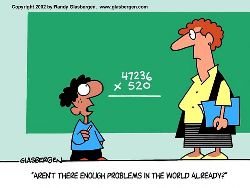 Math Joke, joke, funny, comics, math, HD wallpaper | Peakpx