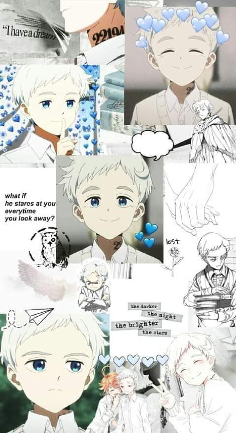 anime boys, Norman (The Promised Neverland), The Promised