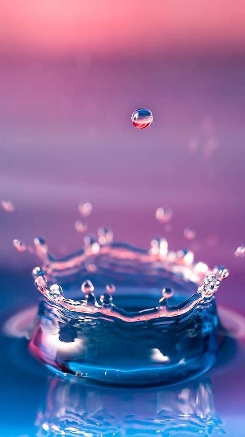 Water Drop Notch Live Color Drop in Water, water drop notch live, color drop  in water, HD phone wallpaper | Peakpx