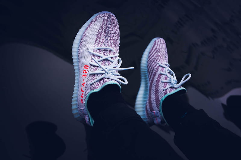 Adidas Yeezy Boost 350 V2 Shoes , Top View graphy Of Adidas Sneakers • For You, HD wallpaper