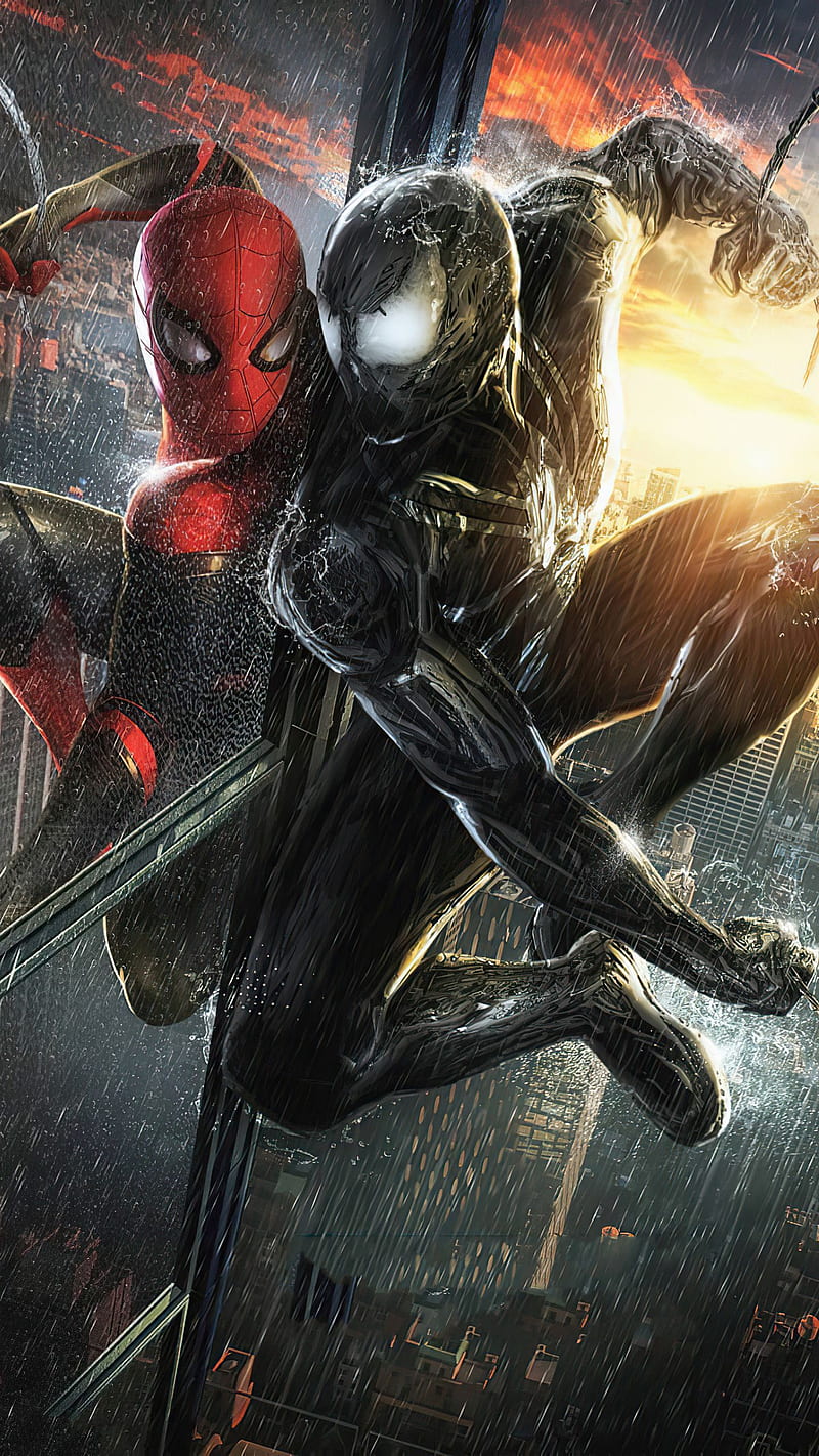 Spiderman, marvel, venom, HD phone wallpaper | Peakpx