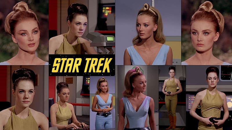 Kelinda and Drea, By Any Other Name, Original Star Trek, Star Trek, Kelinda, Drea, Barbara Bouchet, Lezlie Dalton, TOS, HD wallpaper