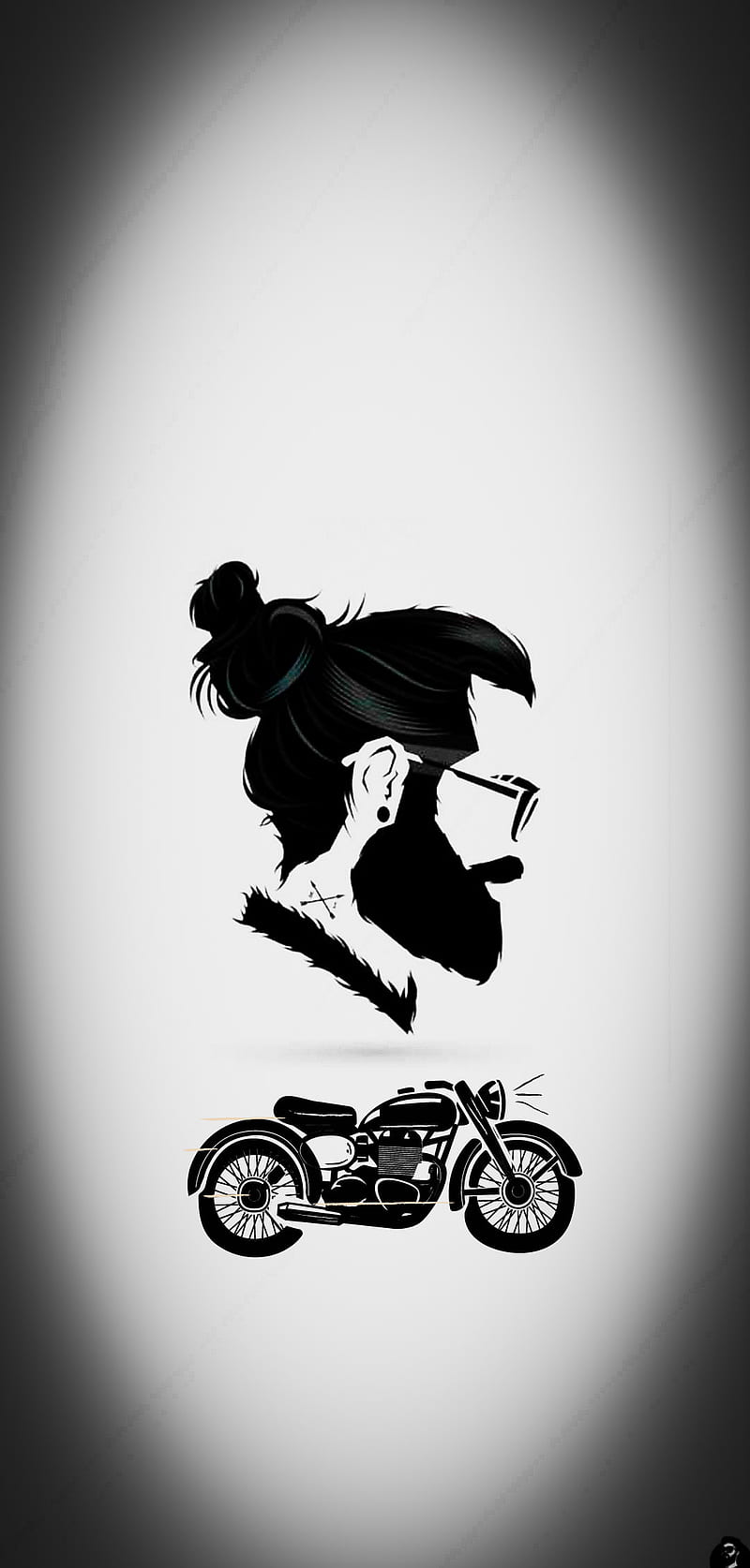 Beard Bike, addiction, beard, bikes, ride, HD phone wallpaper
