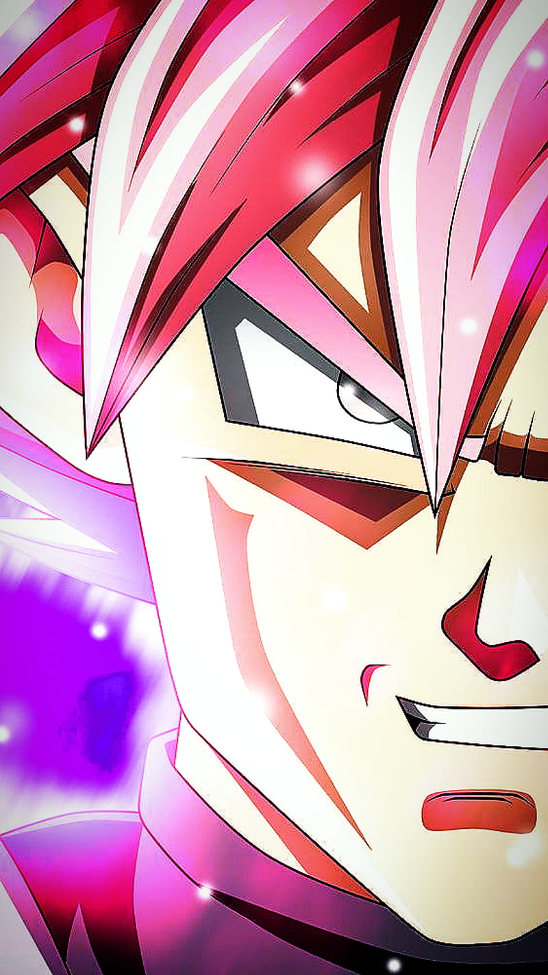 Goku negro, anime, dragon ball super, rosa, saga de negro, Fondo de  pantalla de teléfono HD | Peakpx