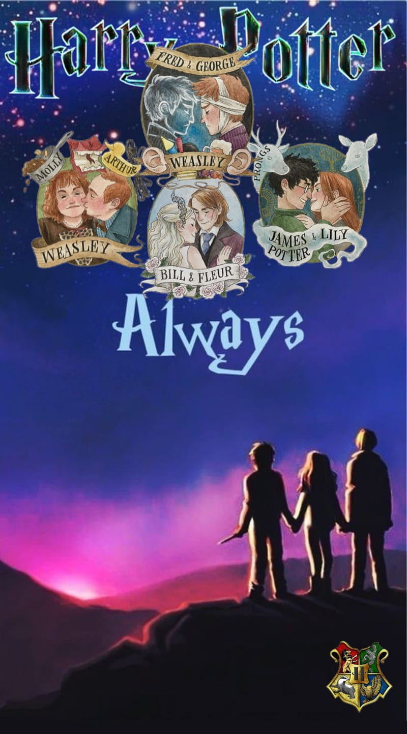 Harry Potter, always, blue, men, mermaid, pink, strong, team, women, HD phone wallpaper