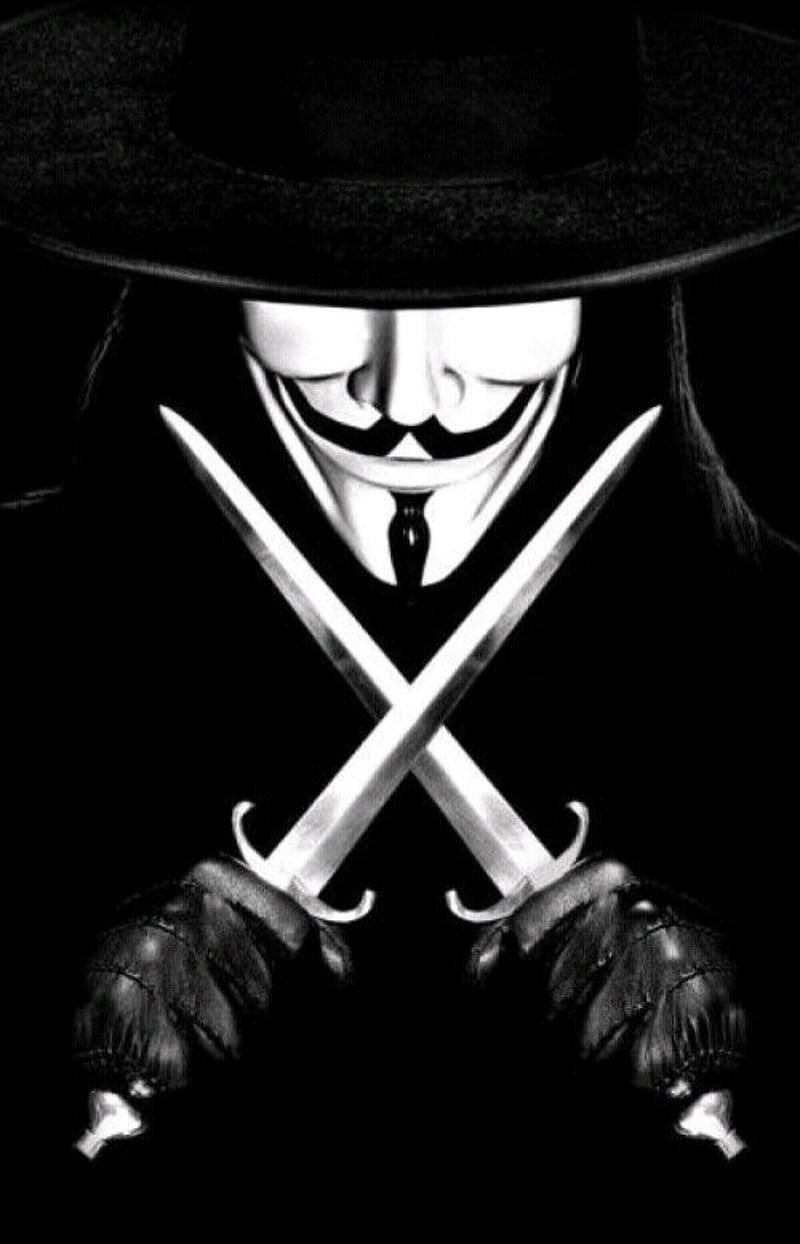 Anonymous, anime, cool, hacker, joker, shadow fight, swahabhaan, sword, HD  phone wallpaper | Peakpx