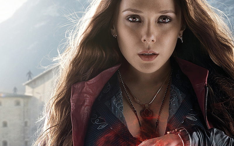 Scarlet Witch In Captain America Civil War, scarlet-witch, captain-america-civil-war, movies, super-heroes, HD wallpaper