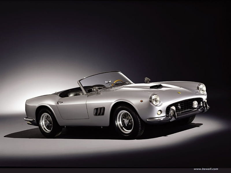 14 of the Most Expensive Cars Sold at Auctions in 2015, Silver, Conv, 1961, Ferrari, HD wallpaper