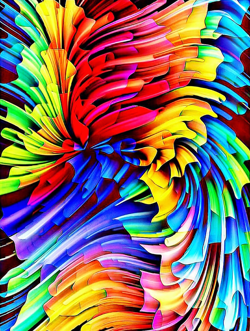Rainbow All Over, android, art, color, colorful, colors, desenho, paint,  pattern, HD phone wallpaper | Peakpx