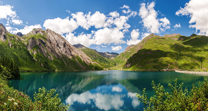 Lakes, Lake, Alps, Cloud, Italy, Mountain, HD wallpaper