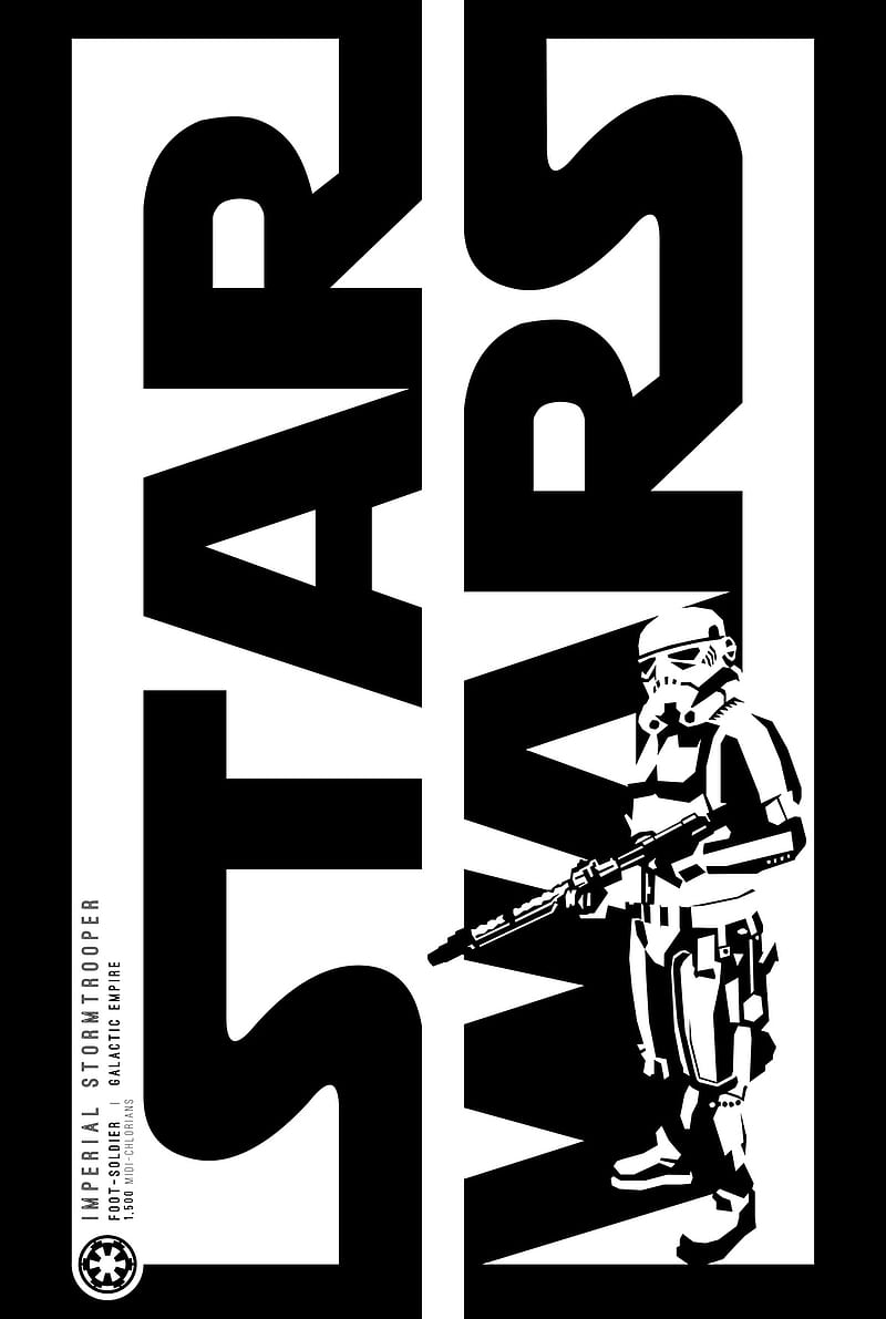 Star Wars Trooper, logo, star wars, stormtrooper, HD phone wallpaper