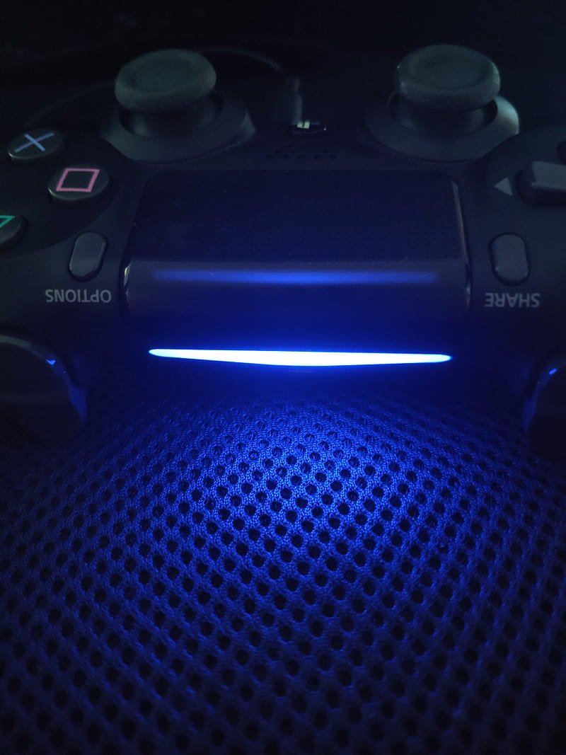 PS4 controller, blue, HD phone wallpaper | Peakpx