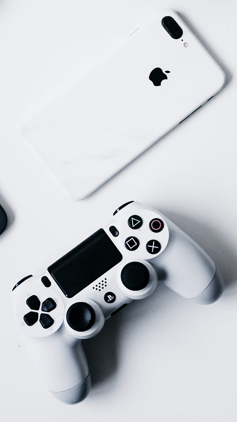 Iphone 7, apple, console, controller, game, iphone, iphone7, play, ps4, HD phone wallpaper