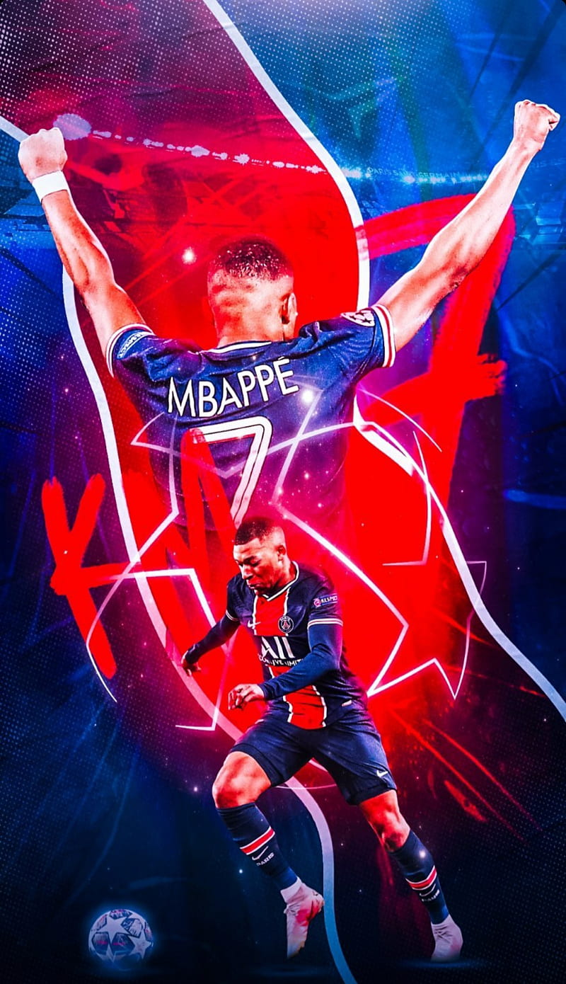 Mbappe , champions, psg, HD phone wallpaper