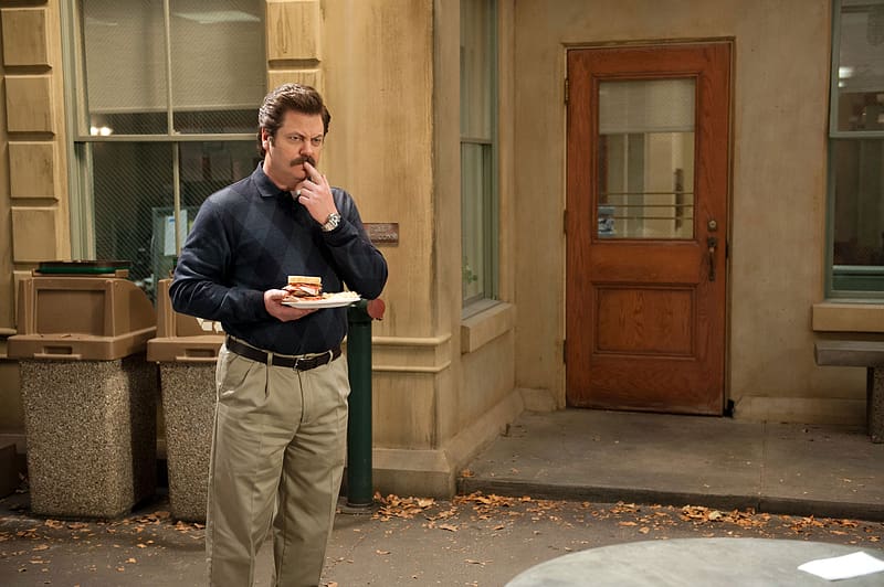 Tv Show, Parks And Recreation, Ron Swanson, HD wallpaper