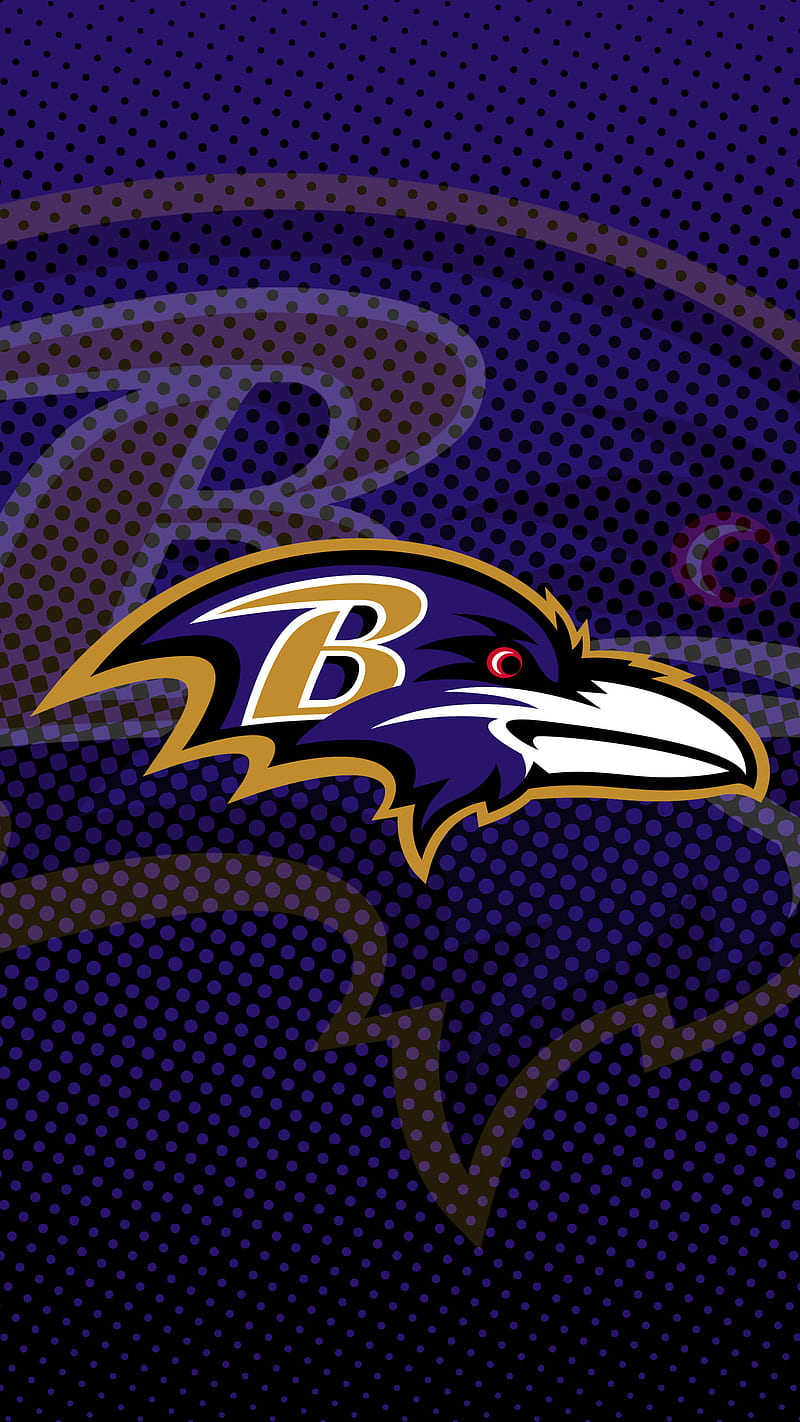 Baltimore Ravens, bird, football, mascot, nfl, purple, team, HD phone wallpaper