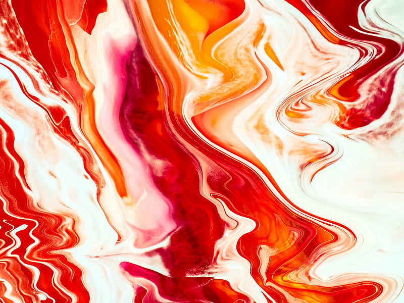 paint, stains, distortion, abstraction, stripes, HD wallpaper