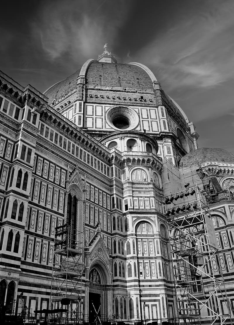 florence cathedral, building, architecture, florence, italy, HD phone wallpaper