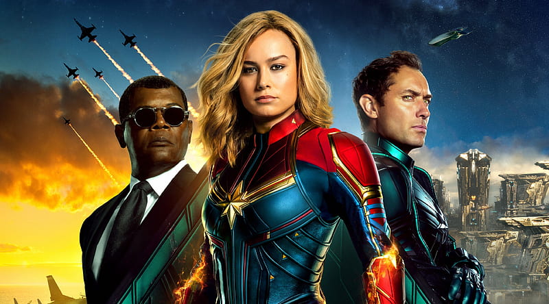 Captain Marvel 2019 Ultra, Movies, Other Movies, Fantasy, Superhero, Marvel, scifi, sciencefiction, 2019, captainmarvel, HD wallpaper