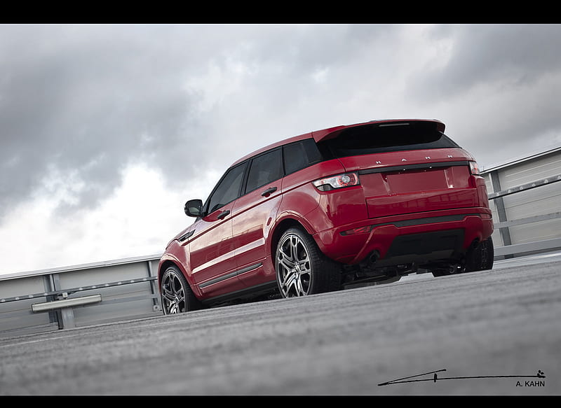 2012 Project Kahn Range Rover Evoque - Rear, car, HD wallpaper