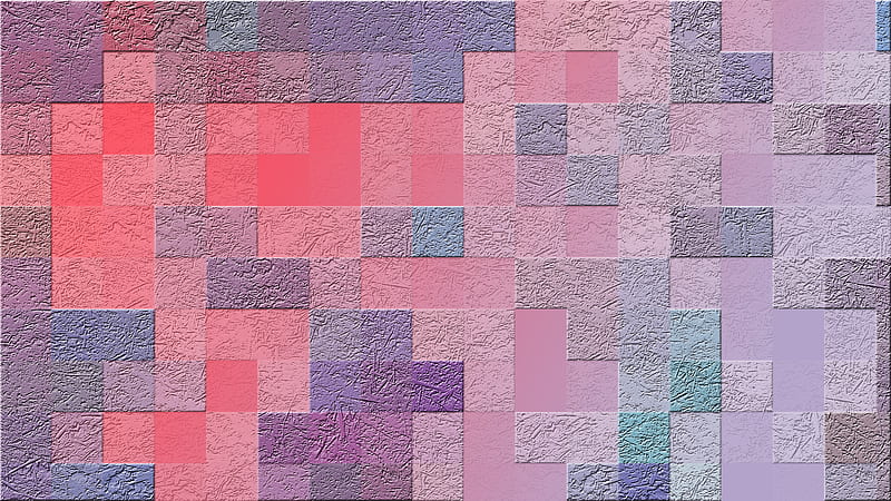 Abstract, Texture, Colorful, Square, Shapes, Geometry, Pastel, HD wallpaper
