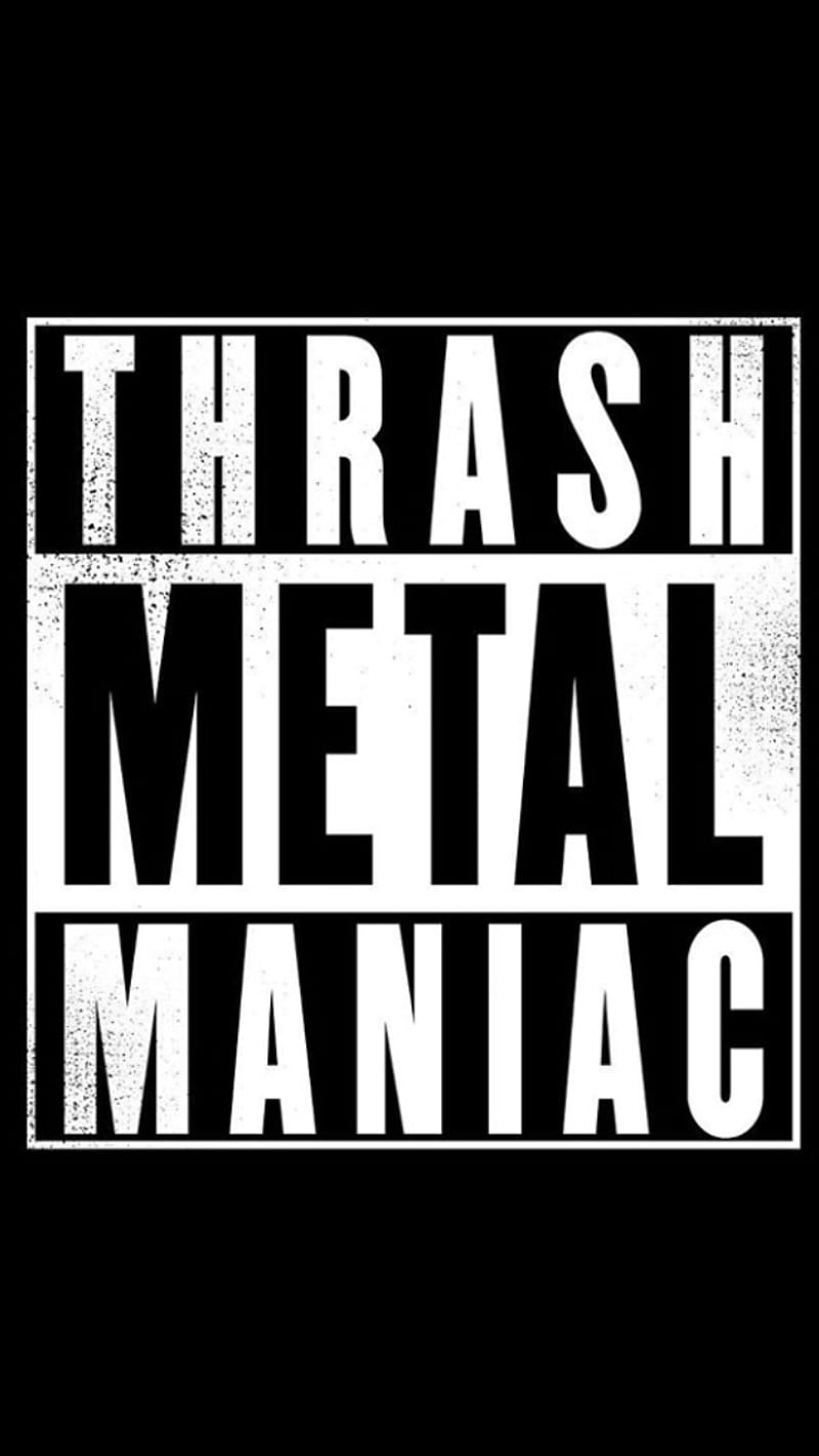 Thrash Maniac, jokes, thrash m, thrash metal, weird, HD phone wallpaper