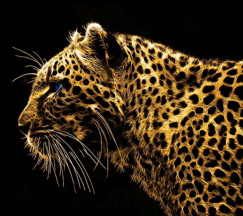 Golden, animal, art, cat, color, gold, jaguar, jungle, nature, predator, HD  wallpaper | Peakpx